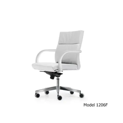 Picture Executives’ comfortable leather chair