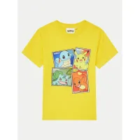 Zdjęcie OVS T-Shirt 2099003 Żółty Regular Fit