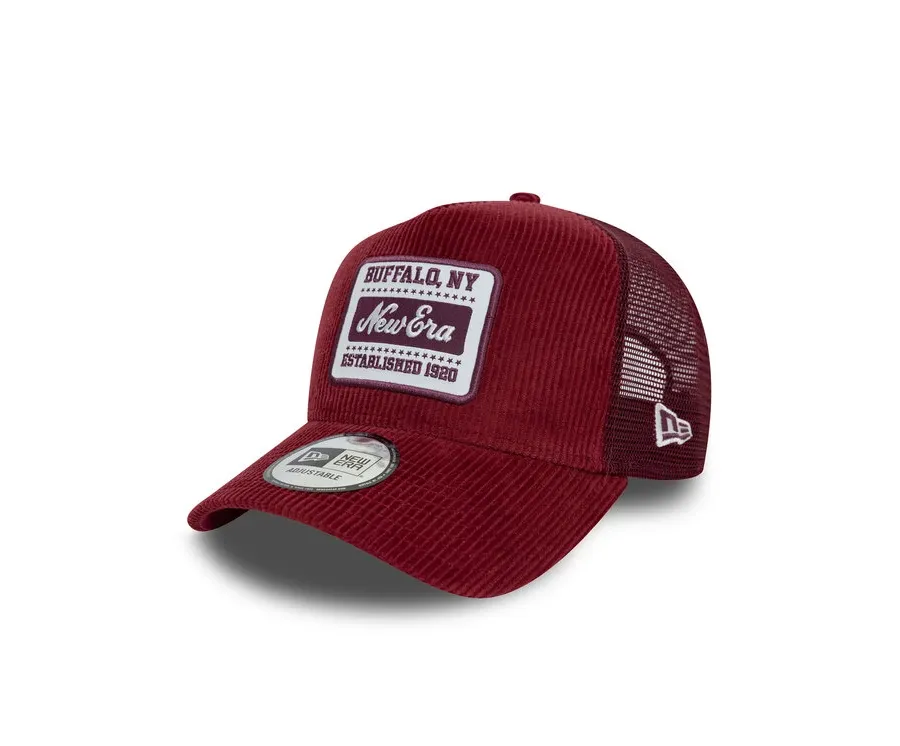 obrazek 1 New Era Czapka z daszkiem Cord Patch 60603670 Bordowy