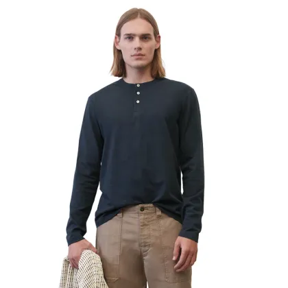 Zdjęcie Marc O'Polo Longsleeve 322219852284 Niebieski Regular Fit