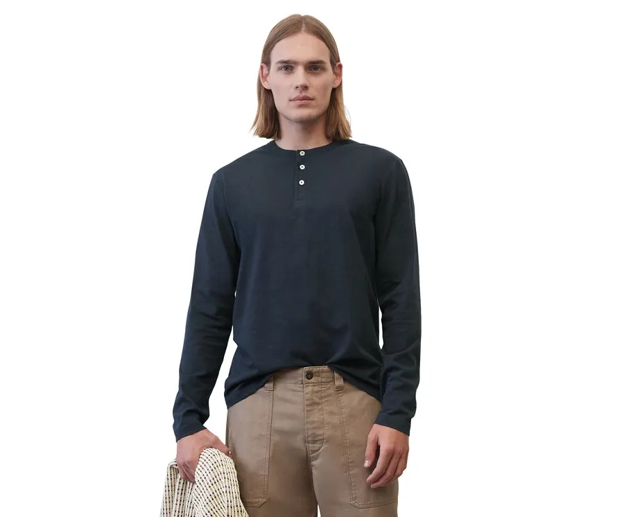 obrazek 1 Marc O'Polo Longsleeve 322219852284 Niebieski Regular Fit