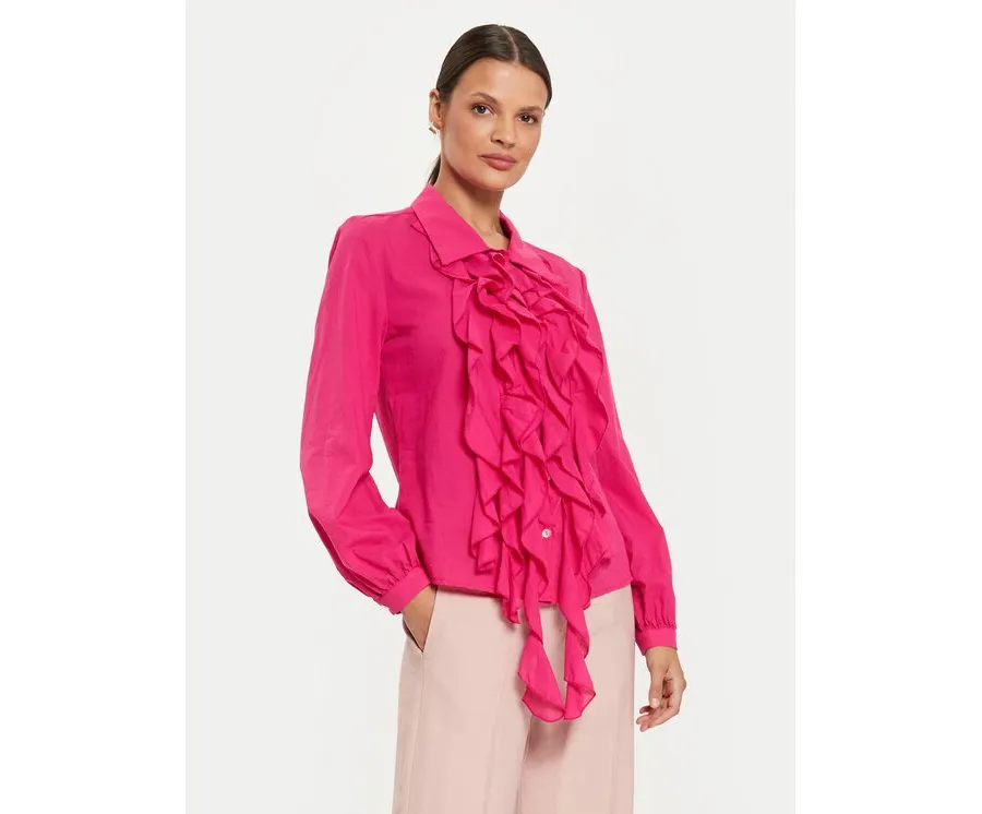 obrazek 1 ViCOLO Koszula TB2555 Różowy Regular Fit