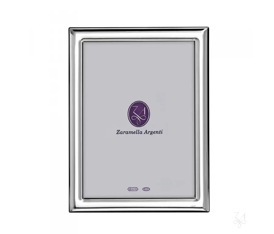 obrazek 1 Prestiżowa srebrna ramka na zdjęcia 10×15 cm Wiedeń - Zaramella Argenti