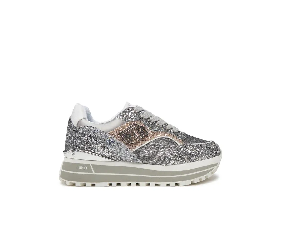 obrazek 1 Liu Jo Sneakersy BA5015 TX007 Srebrny