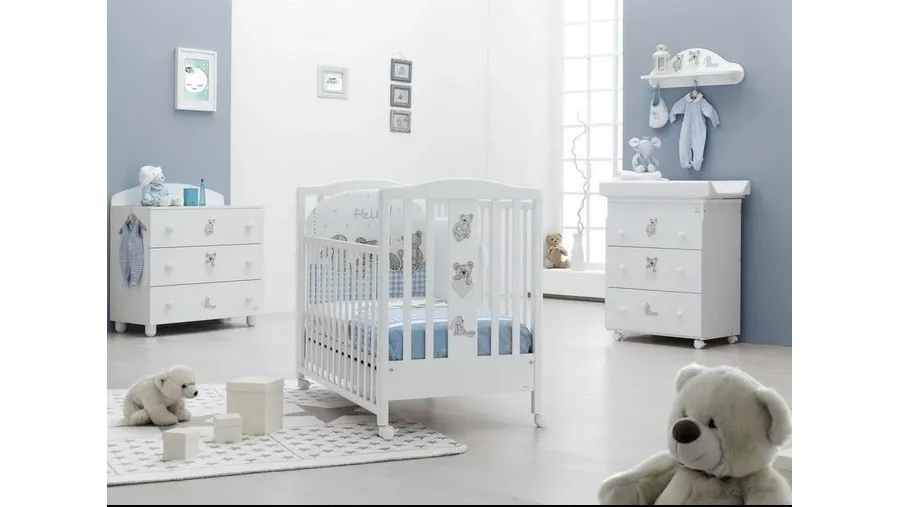 obrazek 1 Gustowny komplet mebli do pokoju niemowlęcego - Italbaby