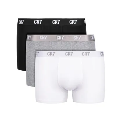 Zdjęcie Cristiano Ronaldo CR7 Komplet 3 par bokserek Basic Trunk 3Pack 8100-49-633 Kolorowy