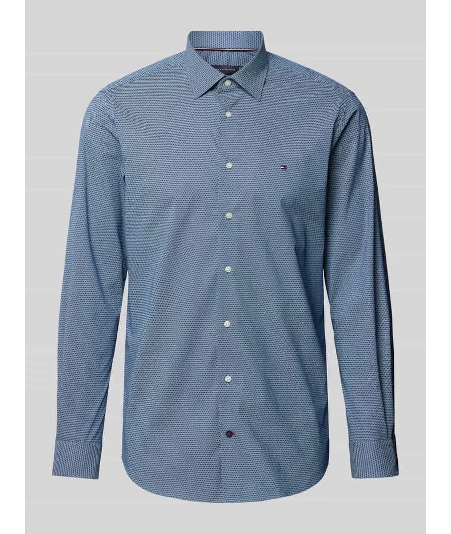 obrazek 1 Koszula biznesowa o kroju regular fit z wyhaftowanym logo