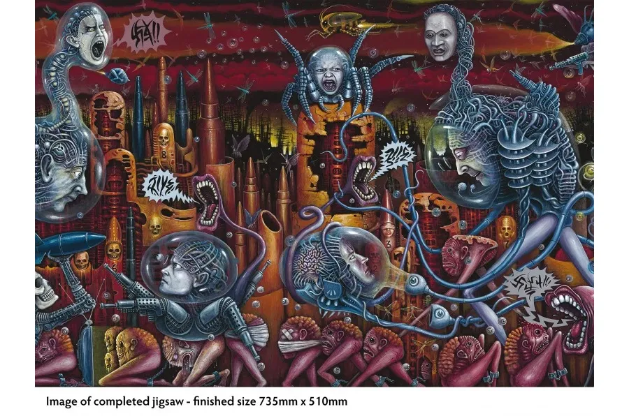 obrazek 4 Puzzle dla dorosłych Robert S Connett: Antagonia - Flame Tree Publishing