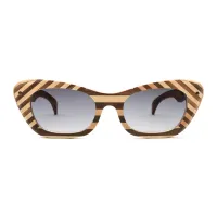 Picture Wooden, luxurious glasses from Italy - Legno Light