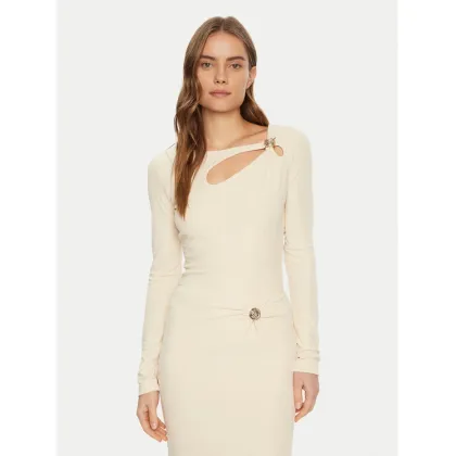 Zdjęcie Guess Bluzka W5RP12 KAQL2 Beżowy Regular Fit