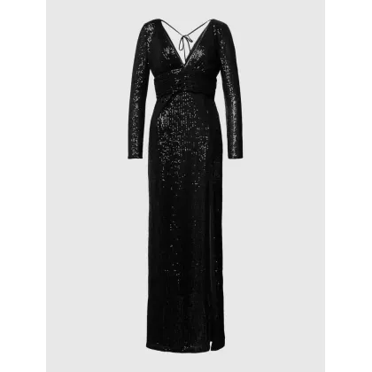 Zdjęcie Sukienka wieczorowa z obszyciem cekinami
