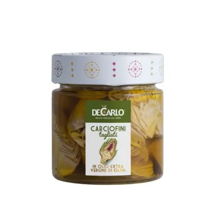 Picture Cut artichokes in olive oil from an Italian brand 200g