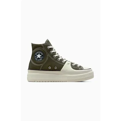 Zdjęcie Converse trampki Chuck Taylor All Star Construct HI kolor zielony A06618C