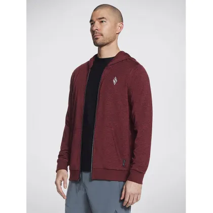 Zdjęcie Skechers Kurtka przejściowa Knits Ultra Go Full Zip Hoodie JA26 Czerwony Regular Fit