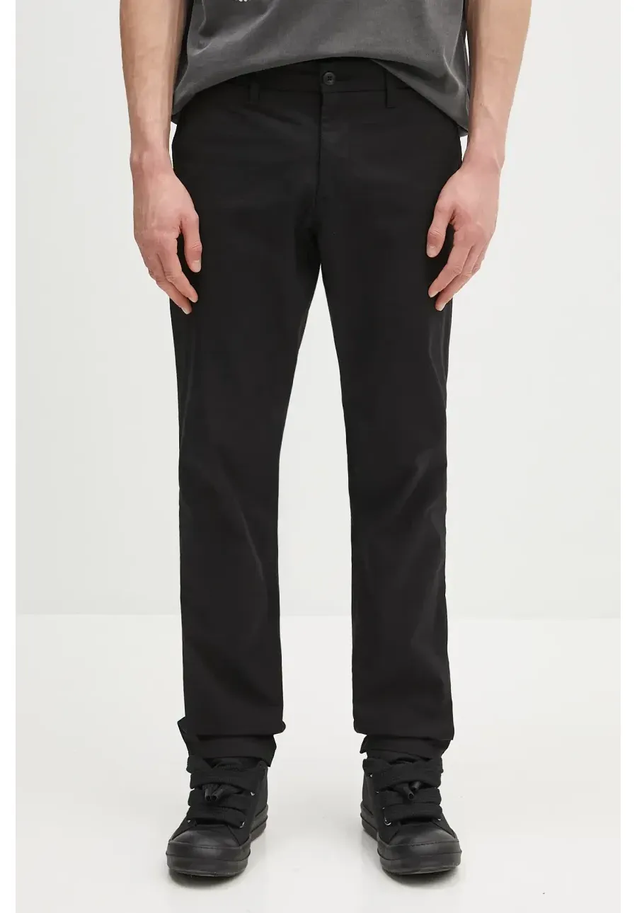 obrazek 1 Carhartt WIP spodnie męskie kolor czarny proste I027955-BLACK