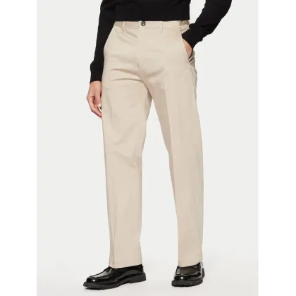 Zdjęcie AMI PARIS Chinosy HTR005.CO0009 Beżowy Regular Fit