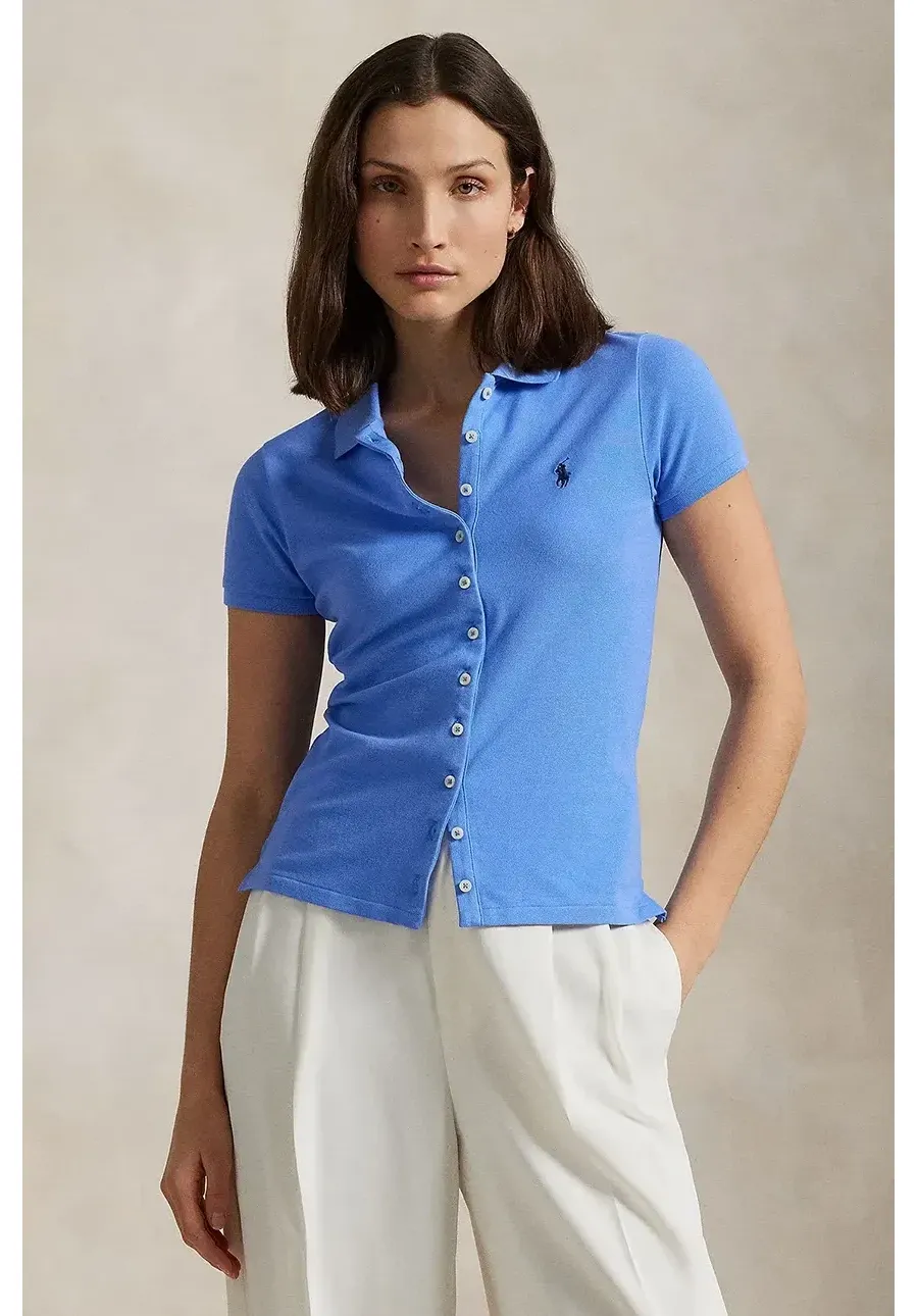 obrazek 1 Polo Ralph Lauren polo damski kolor niebieski 211939272