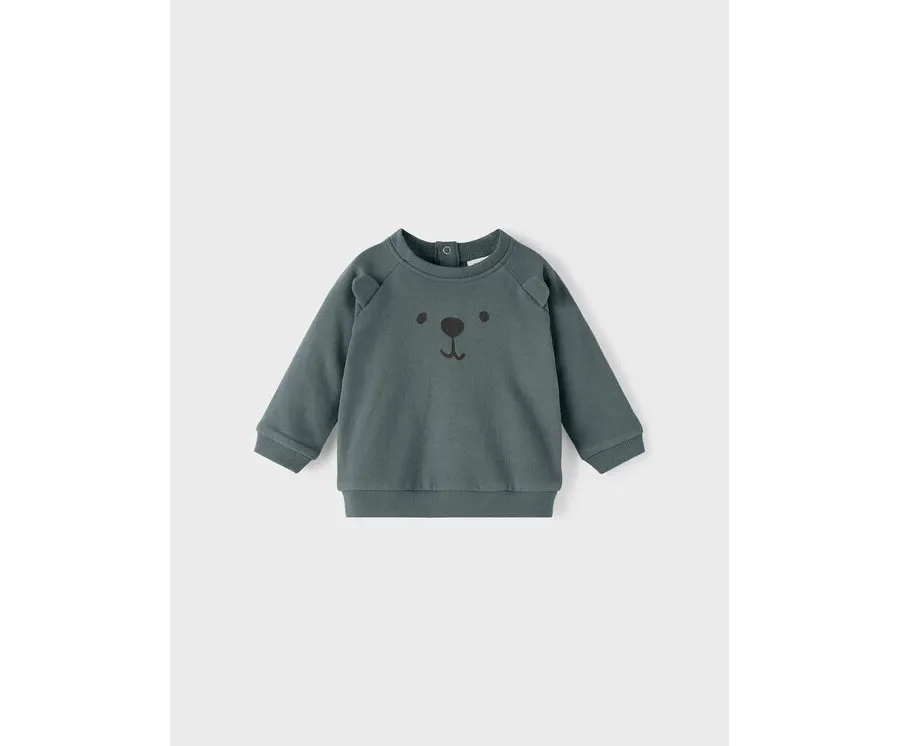 obrazek 1 NAME IT Bluza 13206861 Zielony Regular Fit