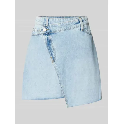 Zdjęcie Spódnica jeansowa w kopertowym stylu model ‘KAT’