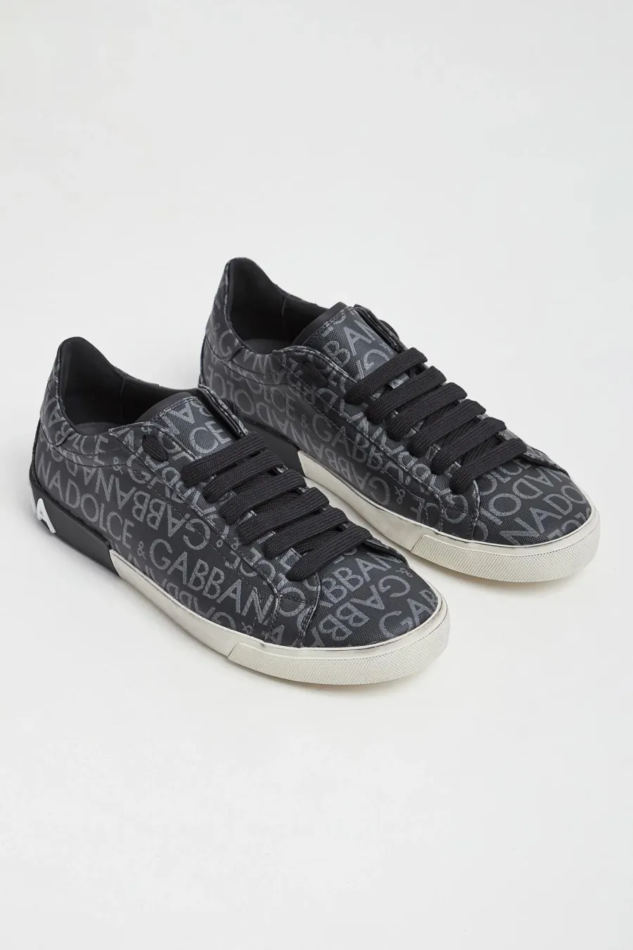 obrazek 1 Sneakersy męskie skórzane Portofino Vintage DOLCE & GABBANA Dolce & Gabbana
