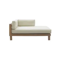Picture Unique asymmetric sofa with left armrest Saint Tropez