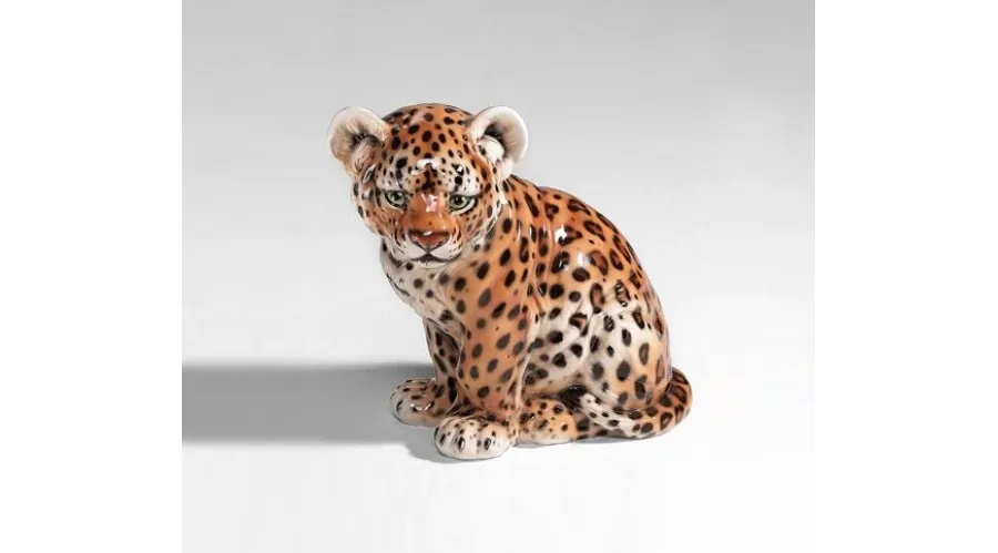 obrazek 1 Ozdobna ceramiczna młoda pantera - Il Gattopardo