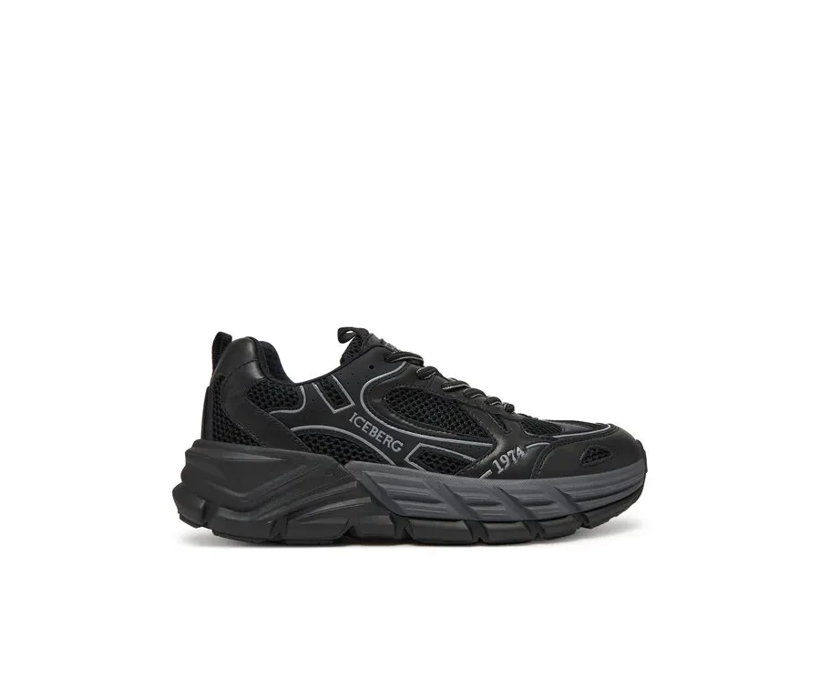 obrazek 1 Iceberg Sneakersy IU1706 Czarny