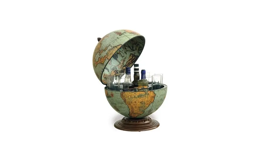 picture 1 Zoffoli Interno 40 cm Laguna desk globe with drinks cabinet