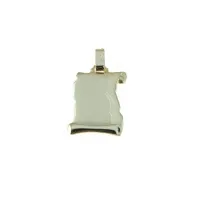 Picture Italian parchment pendant 20x15mm