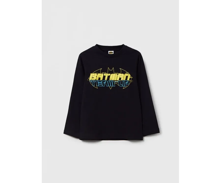 obrazek 1 OVS Bluzka BATMAN 1599224 Czarny Regular Fit