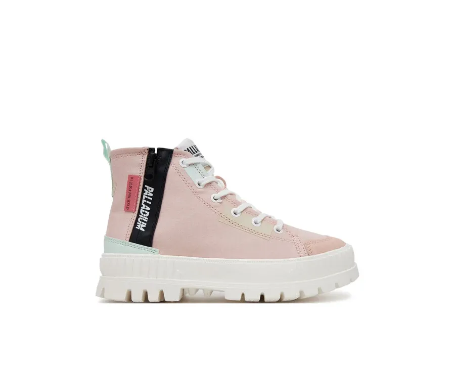 obrazek 1 Palladium Sneakersy Pallashock Backzip 2 94469-605-M Różowy
