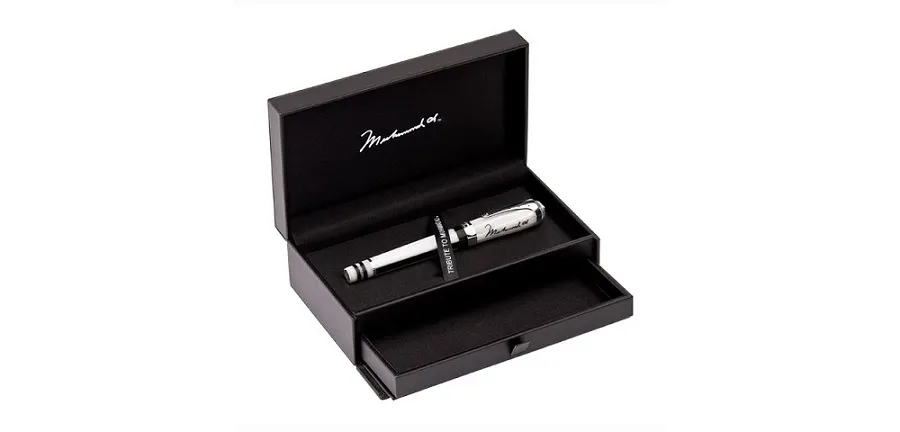 obrazek 5 Montegrappa Icons Muhammad Ali Pióro Wieczne Srebro