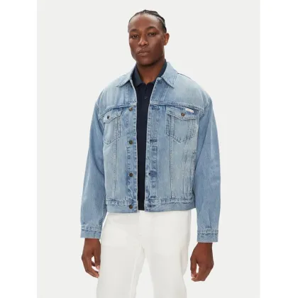 Zdjęcie Calvin Klein Jeans Kurtka jeansowa 90's Icon LV04RB794G Niebieski Regular Fit