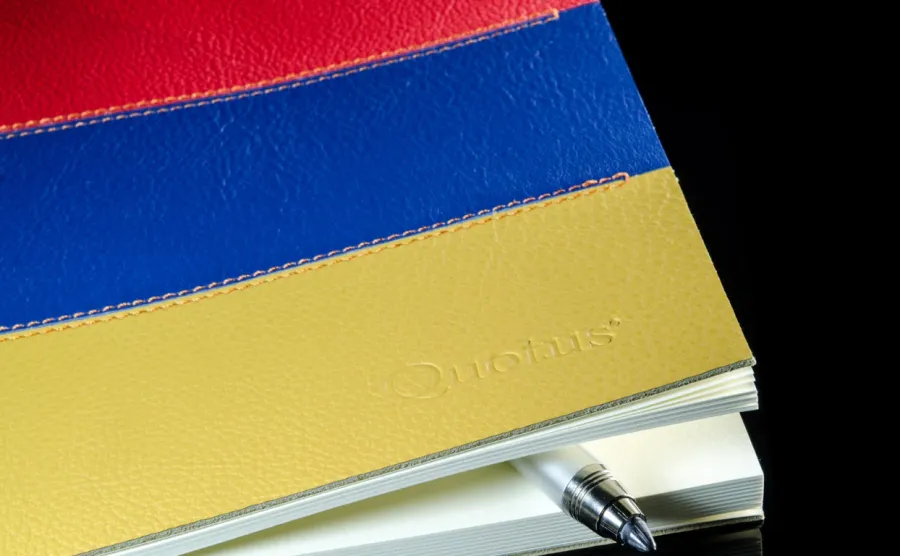 obrazek 2 Włoski duży notes ze skóry