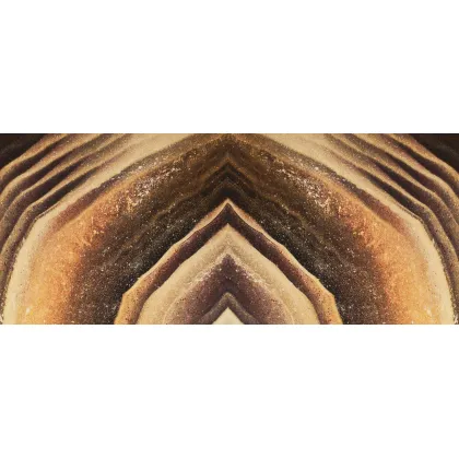 Zdjęcie Wyjątkowy artystyczny panel ścienny inspirowany agatem i kształtem kwiatu lotosu