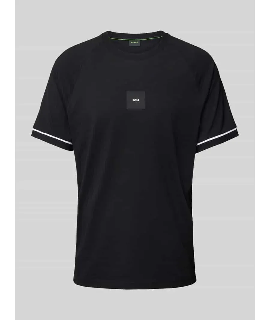 obrazek 1 T-shirt z detalem z logo