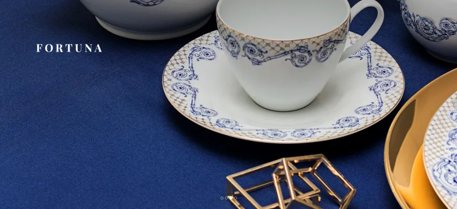 obrazek 3 Elegancka kremerka z porcelany prosto z Portugalii