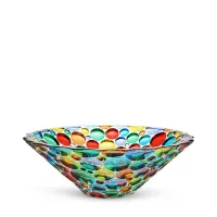 Zdjęcie Niezwykła misa wykonana ze szkła murano (30 cm)