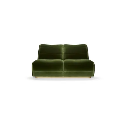 Picture Luxurious green upholstered sofa - Munna