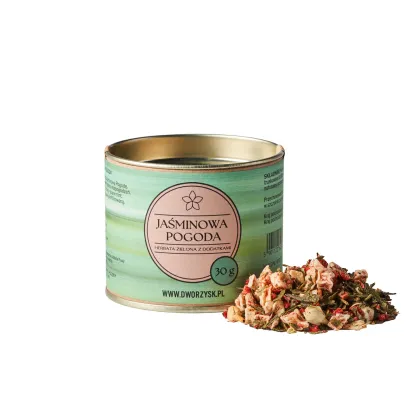 Zdjęcie Dworzysk - Jaśminowa Pogoda - Herbata sypana 30g DWORZYSK