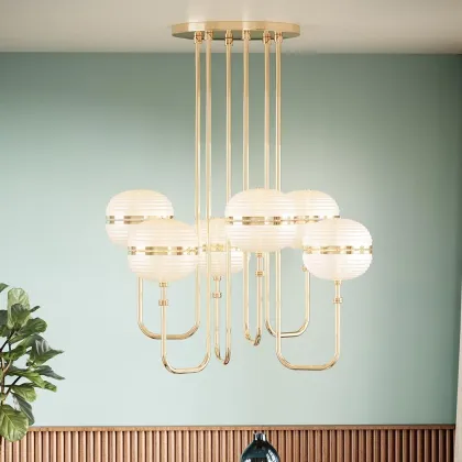 Picture Stylish vintage ceiling lamp