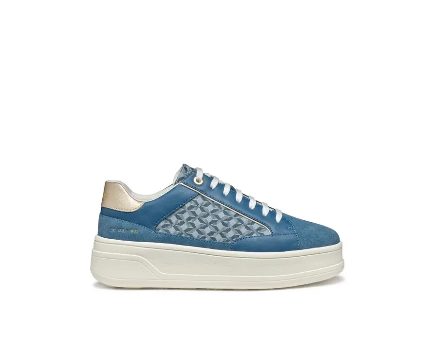 obrazek 1 Geox Sneakersy D Spherica Ecub-2 D55WVC 0CK22 C4005 Niebieski