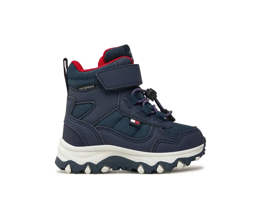 obrazek 1 Tommy Hilfiger Śniegowce Fur Boot T1X5-33710-1492 M Granatowy