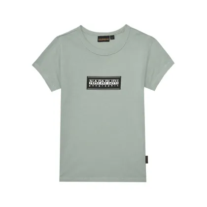 Zdjęcie Napapijri T-Shirt Chamois NP0A4ILE D Zielony Regular Fit
