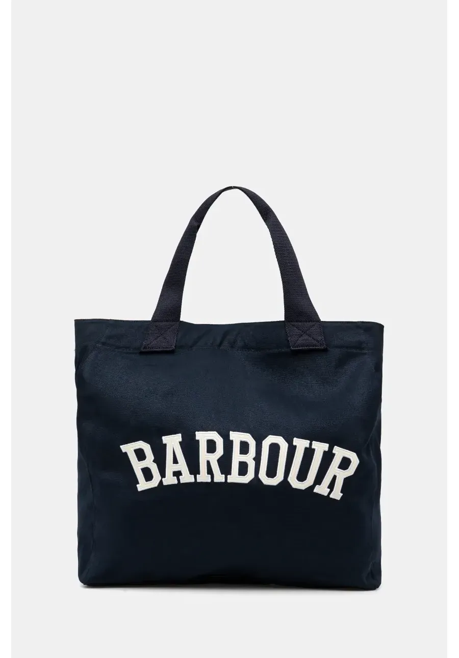 obrazek 1 Barbour torebka bawełniana kolor granatowy LBA0414NY91