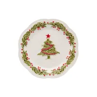 Picture A unique Christmas ceramic plate - Bordallo Pinheiro
