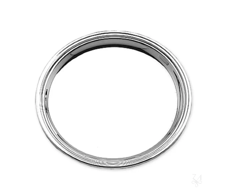 obrazek 1 Luksusowa okrągła podstawka pod chleb ze srebra - Zaramella Argenti