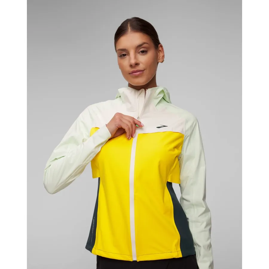 obrazek 1 Biegowa Kurtka Przeciwdeszczowa Damska Brooks High Point Waterproof Jacket