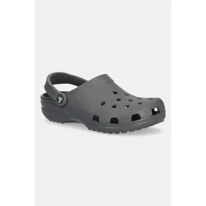 Zdjęcie Crocs klapki Classic kolor szary 207431