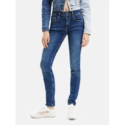 Zdjęcie Desigual Jeansy 23SWDD21 Granatowy Skinny Fit